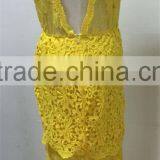 Fast Delivery Elegant Sleeveless Beaded Women Party Wear Long Evening Dress thumbnail-2