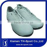 White pu Golf Shoes PVC Sole High Quality thumbnail-1