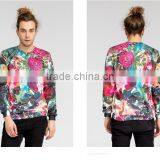 Autumn Long Sleeve Crewneck Fleece Couple Sweatshirt thumbnail-5
