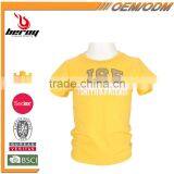 Comfort and Breathable Custom Printed Kids Short Sleeve T-shirt for Wholesale thumbnail-1