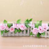7.54ft String Fake Artificial Rose Flowers Vine Ivy Leaf Garland Floral Home Decor thumbnail-5