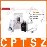 Ultra-Portable Virtual Projection Laser Keyboard Wireless Bluetooth 2.0 USB for HID Super Full Key for XP/vista/7/ 8/IOS/Iphone thumbnail-6