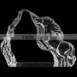 Crystal Iceberg of Horse Crystal Gift for Office Home Decoration thumbnail-1