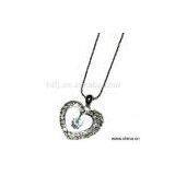 Sell Crystal Heart Shaped Necklace thumbnail-1