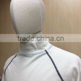 Soft Knit Aramid FR Antibacterial Deodorant Inherently Flame Retardant Blending Long Sleeve Crew Neck Top Underwear FIA Approved thumbnail-1