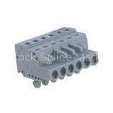 PCB Female 300V 16A 15A MCS Connector With Snap-in Mounting Clamp thumbnail-1