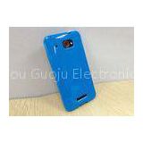 Blue TPU case for HTC X920e phone case , HTC Cellphone Cases