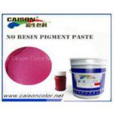 Pink Water Based Pigment Paste Without Resin, Caison Brand Water Based Pigment Paste for Textile Printing