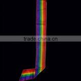 Satin LGBT Rainbow Sash - Gay Pride Parade Lesbian Pride Party Supplies thumbnail-5