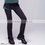 Bourdance Summer Mesh Layered Dance Pants With Skirt thumbnail-1