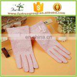 women uv protection sun block daily cotton gloves