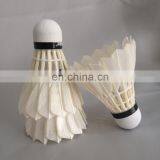 Best Profession Factory 2 Layer Cork Medium Price Nature White Outdoor Goose Badminton Shuttlecock thumbnail-6