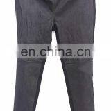 Ladies Stretch Lamb Leaather Pants With Ponti Fabric thumbnail-1