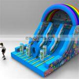 Sea World Summer Type Double Lane Inflatable Backyard Portable Used Water Park Slide for Beach Party