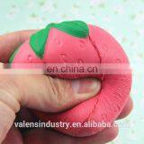 Hot Selling 2017 Anti Stress Squishy Kawaii Soft PU Squishy Slow Rising Big Strawberry Toy Mobile Phone/girls' Handbag Pendant thumbnail-4