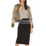 Gold Full Sexy Girl Satin Motorcycle Jacket With Www Xxx Cool Ladies Winter Coats thumbnail-5