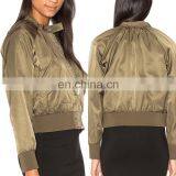 Gold Full Sexy Girl Satin Motorcycle Jacket With Www Xxx Cool Ladies Winter Coats thumbnail-6