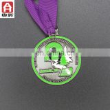 Top die casting MOQ 10 plastic medal medal strap
