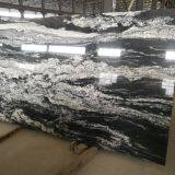 Royal Ballet,black Landscape Granite,Negro Santiago Granite,black Waves Granite,black Granite Wall Pavings thumbnail-5