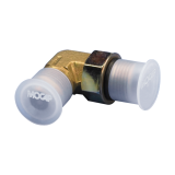 Plastic Anti Dust Pipe Flanged End Protection Cap for Straight NPT UNF Metric Threads thumbnail-2