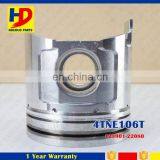 4TNE106T Engine Piston Part Excavator Spare Parts OEM No 123901-22080