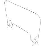 Wholesale High Quality Custom Transparent Acrylic Desk Shield Plexi Glass Foldable Sneeze Guard for School Student Desk thumbnail-3