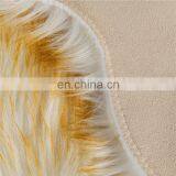 Nordic Long Plush Area Rug Wholesale Faux Carpets Fur Mats Area Yellow Rug For Bedroom thumbnail-7