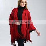 Unisex Split Shawl Six Color Optional Double Sided Function Scarf thumbnail-4