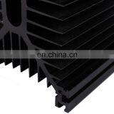 Black Anodized Aluminum Extrusion Heat Sink Profile thumbnail-6