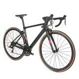 TWITTER new arrival 700c Full Carbon Road Bike with V Brake hidden cable RIVAL 22 Speed carbon bicycle