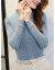 Fall 2021 New Sweater Women's Slim Long-sleeved Knit Bottoming Shirt Women's Half-high Collar Inner Jacket Women Khaki M thumbnail-1