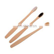 Custom Logo Eco-friendly Organic Natural Medium Bristle Bamboo Charcoal Toothbrush thumbnail-4