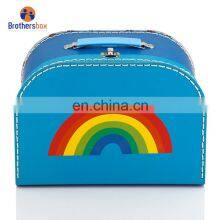 handmade paper gift box suitcase storage box