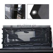UTV Rear Window Net Mesh Rear Wind Screen Shade Shield Cover Net Fit for Polaris RZR XP 1000 thumbnail-4