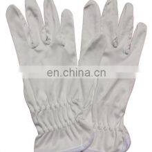 100% White Stretch Polyester Micro Fiber Parade Pattern Watches Jewellery Cotton Glove thumbnail-4