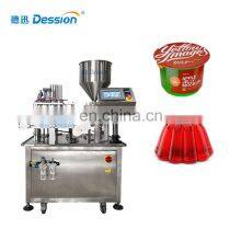 Automatic Cup Filling Machine And Sealing Machine Jelly Filling Machine Cup
