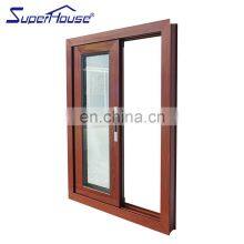 Superhouse Picture Aluminum Frame Glass Wood Door Wooden Door for Front Door Design With AS2047/CAS//DADE/NFRC/NOA Certification thumbnail-4
