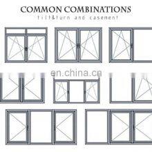 China Made Pvc/upvc Tlit & Turn Window Pvc Awning for Windows Outside thumbnail-2