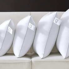 Cotton Duck Feather Cushion(BSCI OKO DOWNPASS RDS)