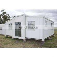 Mobile Home 2 Bedroom Prefabricated Living Folding Villa Expandable Container House Shop Hotel Office