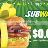 Subway Canada Gift card