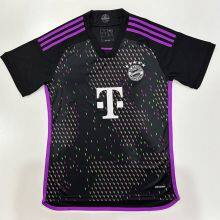 23-24 Season Bayern Munich Away Game, Number 9 Kane Jersey, Number 25 Muller, Number 42 Musiela Football Jersey thumbnail-4