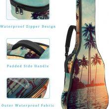 Acoustic Guitar Gig Bag 1 cm Thick Padding, Waterproof Electric Guitar Bag thumbnail-3