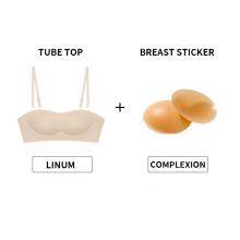 Hot Selling Women's Non-slip Underwear Bra Removable Shoulder Strap Sexy Push-Up Bra Half Cup Bra thumbnail-2