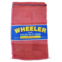 PRINTED PP LENO MESH BAG WITH BAND LABEL LOGO FOR ONIONS thumbnail-3