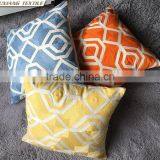 Crewel Embroidery Cotton Canvas Pillow thumbnail-1