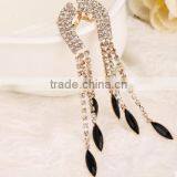 Best Selling Chinese Earring Fashion High Quality Diamond Tassel Earrings thumbnail-3