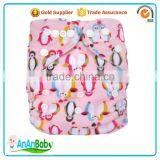 AnAnBaby Adjustable Cloth Diapers Baby Nappies Round Tab PUL thumbnail-5