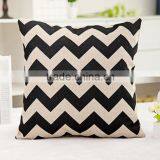 Home Decorative Cotton Linen Blended Cushion Cover Crown Throw Pillow Case thumbnail-3