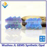 Hot Sales Aquarius Fire White/Blue Opal 78 Colors Optional Gemstone With 12 Horoscope Synthetic Opal thumbnail-3